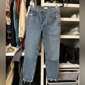 AGOLDE Riley Crop Jeans